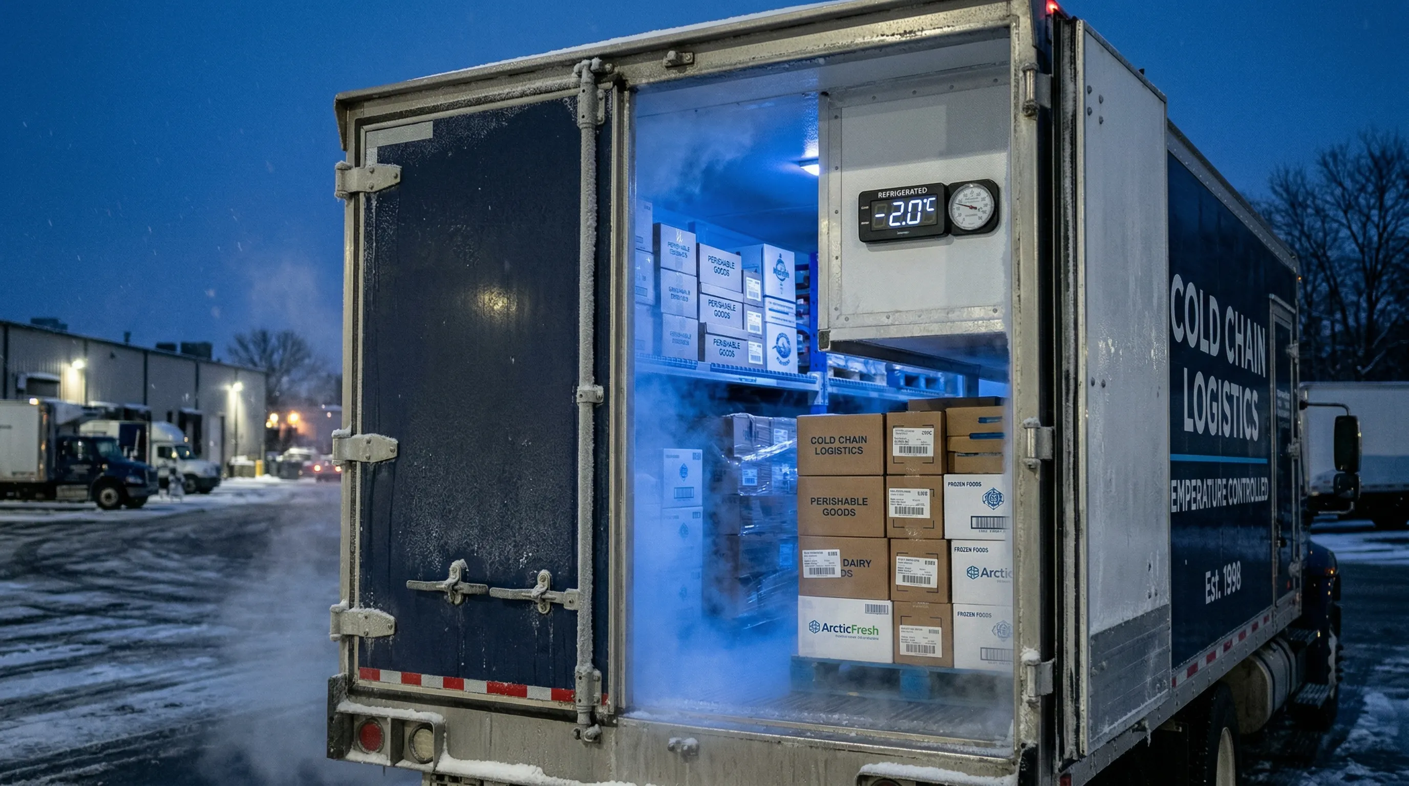 Cold storage cargo loading